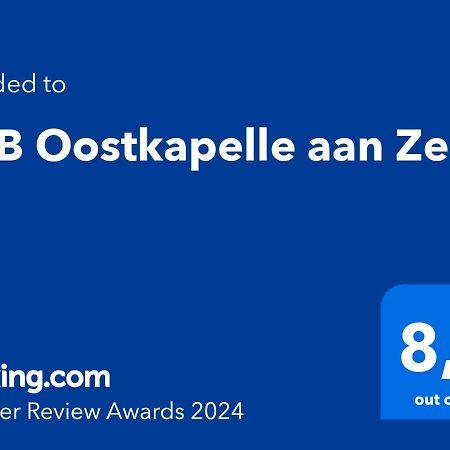 B&B Oostkapelle Aan Zee Kültér fotó